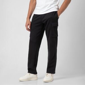 Bearbottom Core Cargo Sweatpant Black Size Medium NWT Mens loungewear